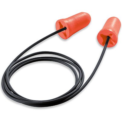 Uvex Com4-Fit Corded Disposable Earplugs Pair (Pack of 100)