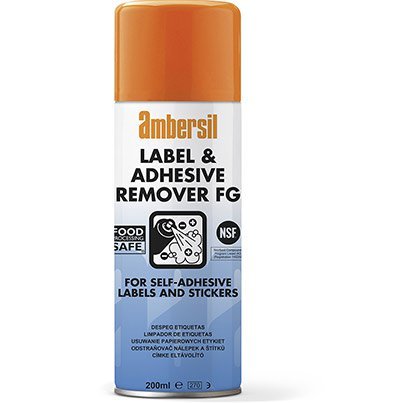 Ambersil Label Adhesive Remover Spray 200ml