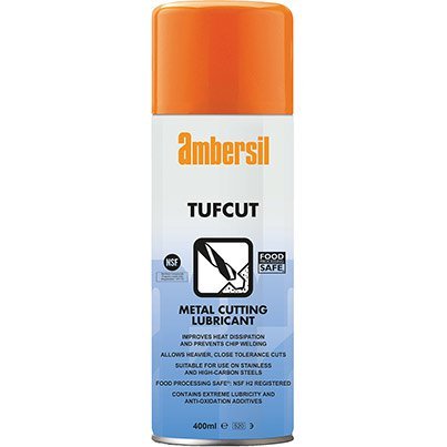 Ambersil Tufcut Food-Safe Cutting Fluid Spray 400ml