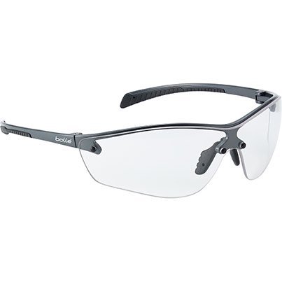 Bolle Safety Silium+ Clear-Lens Safety Glasses