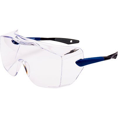 3M OX 3000 Clear-Lens Safety Overglasses
