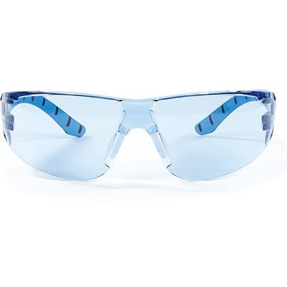 Riley Stream Blue Blue-Lens Safety Glasses