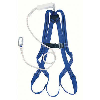 Honeywell Miller Titan One-Point Safety Harness with 2m Energy-Absorbing Lanyard