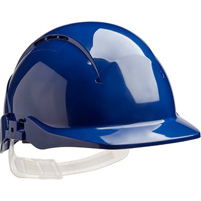 Centurion Concept Blue Vented Slip-Ratchet Safety Helmet