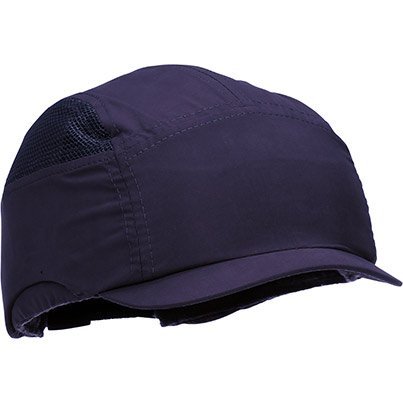 3M First Base + Navy Short-Peak Bump Cap