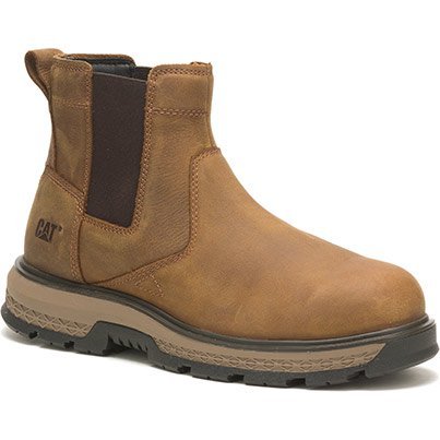 Caterpillar Inc Exposition Brown S3 Safety Dealer Boots 6