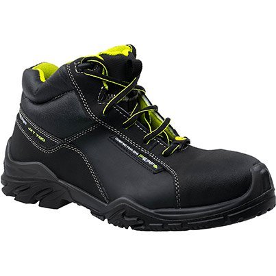 Perf Endurance Black/Green S3 ESD Safety Hiker Boots 10
