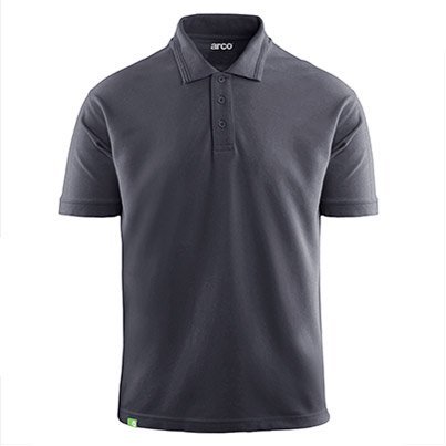 Arco Responsible Men's Convoy Grey Polo Shirt L