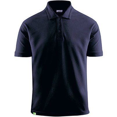 Arco Responsible Men's Navy Polo Shirt L