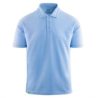 Arco Responsible Men's Light Blue Polo Shirt XL