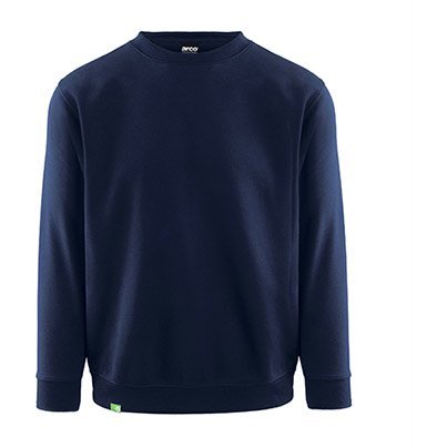 Arco Responsible Unisex Navy Crew-Neck Sweatshirt XS