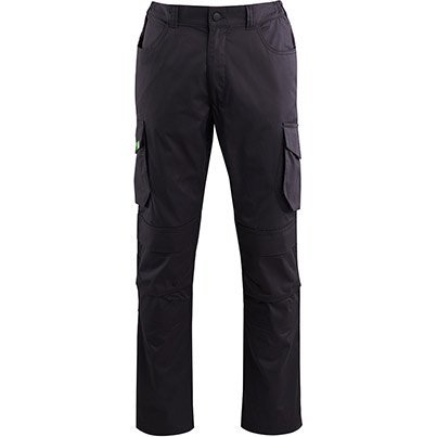 Arco Responsible Men's Black Cargo Trousers with Kneepad Pockets 46T
