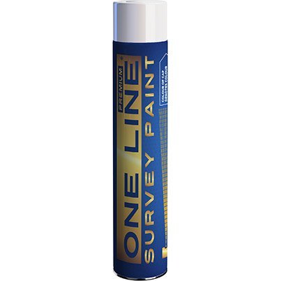 One Line Premium White Survey Marker Paint 750ml