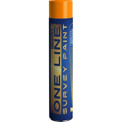One Line Premium Orange Survey Marker Paint 750ml