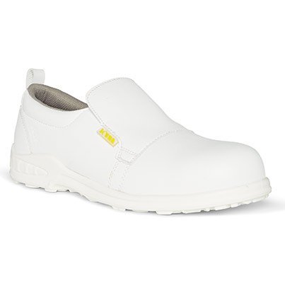 Anvil Traction Ontario White Slip-On S2 Safety Shoes 3 36