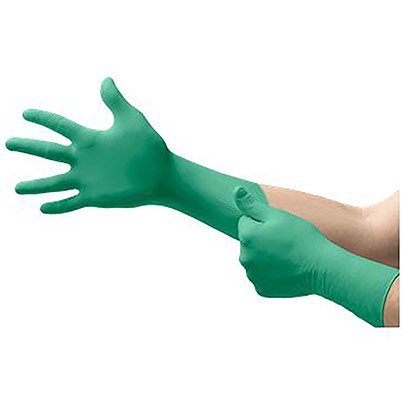 Ansell TNT 92-605 Green Nitrile Disposable Gloves S (Pack of 100)