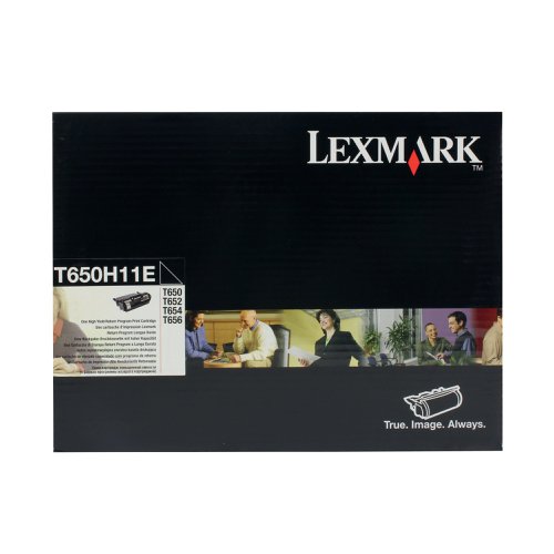 Lexmark T650 Return Programme 25K Toner Cartridge High Yield Black T650H11E