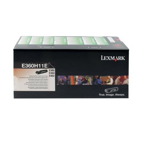 Lexmark E360 Return Programme 9K Toner Cartridge High Yield Black E360H11E