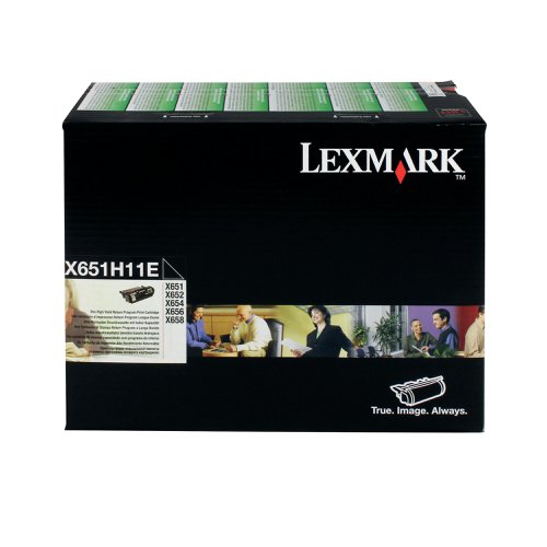 Lexmark X651 Return Programme 25K Toner Cartridge High Yield Black X651H11E