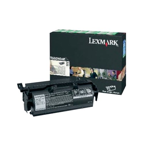 Lexmark T650 Return Programme Label Application 25K Toner Cartridge High Yield Black T650H04E