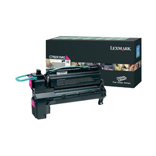 Lexmark C/X792 Return Programme 20K Toner Cartridge Magenta C792X1MG