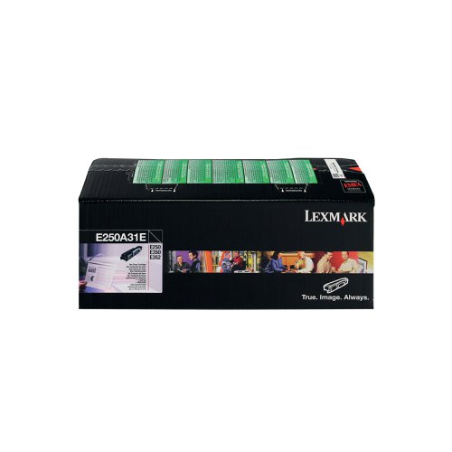 Lexmark E250 3.5K Toner Cartridge Black E250A31E