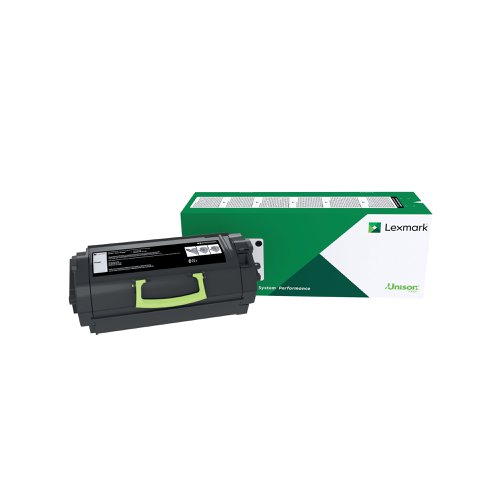 Lexmark Black Return Programme 6K Toner Cartridge Standard Yield 52D2000