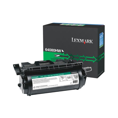 Lexmark Toner Cartridge Black 64080HW