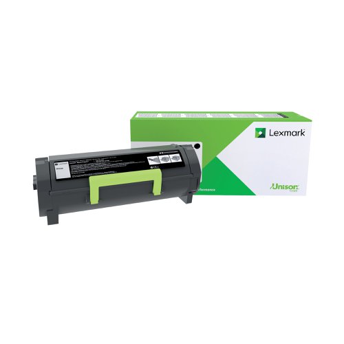 Lexmark 502HE Corporate Black High Yield Toner Cartridge 50F2H0E