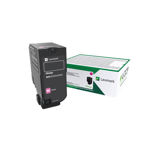 Lexmark Return Programme 3K Toner Cartridge Magenta 74C20M0