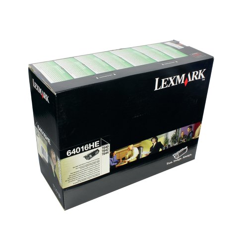 Lexmark Black Return Program Toner Cartridge High Yield 64016HE