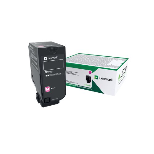 Lexmark Magenta Return Programme 10K Toner Cartridge 75B20M0