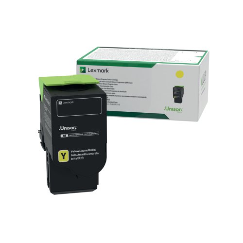 Lexmark Yellow Return Programme 1.4K Toner Cartridge 78C20Y0