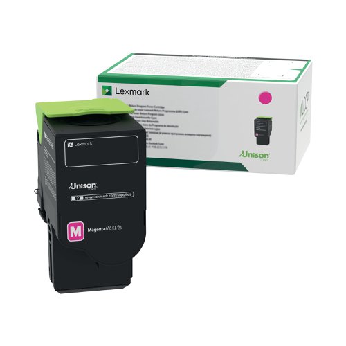 Lexmark Return Programme 3.5K Toner Cartridge Extra High Yield Magenta C242XM0