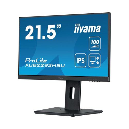 iiyama Prolite IPS 21.5 Inch Monitor Slim Bezel XUB2293HSU-B6