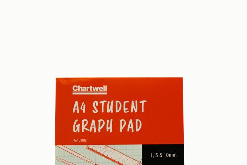 Chartwell 1/5/10mm Graph Pad A4 50 Leaf J14B