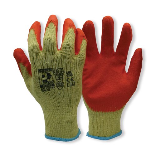 Pred Amber Cut A Safety Gloves 1 Pair Orange/Yellow 7 (Pack of 10) 2-LCTC-7