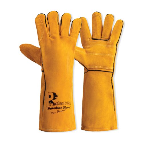 Predator Signature Thornproof Mig Gauntlet Yellow 11 (Pack of 10) PRED4-THORN