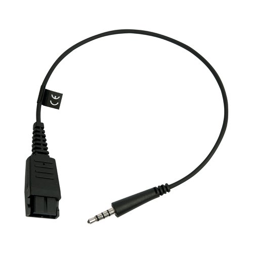 Jabra Quick Disconnect (QD) to Straight 3.5mm Jack Cord 8800-00-99