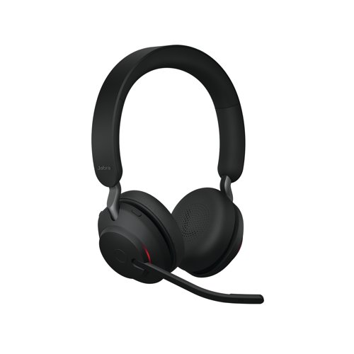 Jabra Evolve2 65 Stereo USB-C Headset with Charging Stand Microsoft Teams Version 26599-999-889