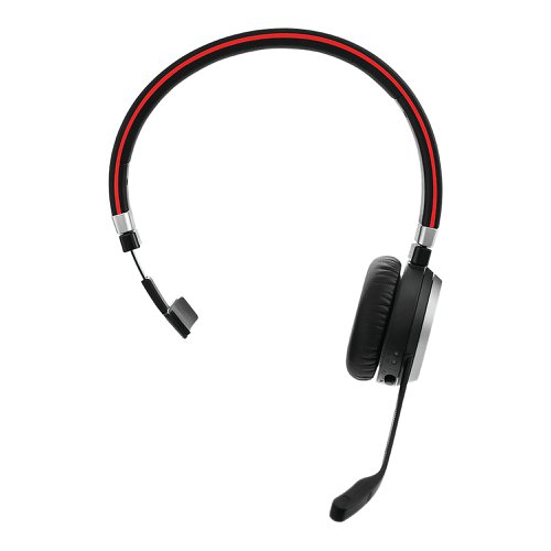 Jabra Evolve 65 SE MS Monaural Wireless Headset Link 380 USB-A Bluetooth Adapter 6593-833-309