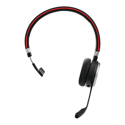 Jabra Evolve 65 SE MS Mono Wireless Headset Link380 USB-A BT Adapter + Charging Stand 6593-833-399