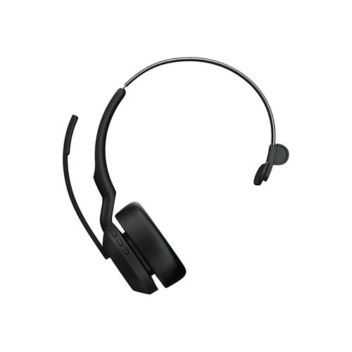 Jabra Evolve2 55 Mono On-ear Headset USB-C Bluetooth Active Noise Cancelling MS Teams 25599-899-899