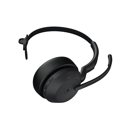 Jabra Evolve2 55 Mono On-ear Headset USB-C Bluetooth Active Noise Cancelling MS Teams 25599-899-899