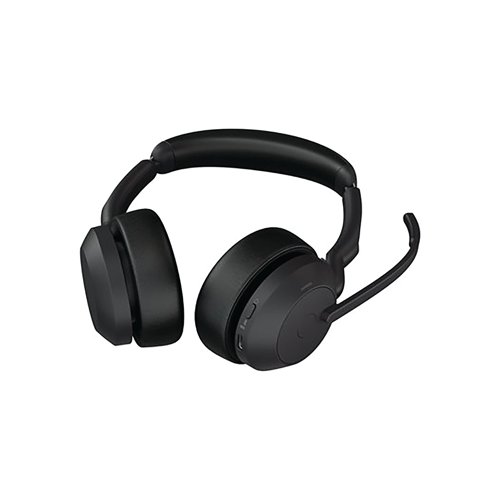 Jabra Evolve2 55 UC Stereo Headset USB-C with Charging Stand 25599-989-889