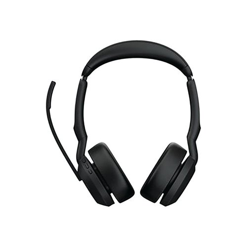 Jabra Evolve2 55 UC Stereo Headset USB-A with Charging Stand 25599-989-989