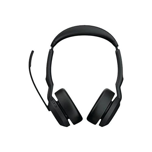 Jabra Evolve2 55 Stereo On-ear Headset USB-A Bluetooth ANC UC Black 25599-989-999