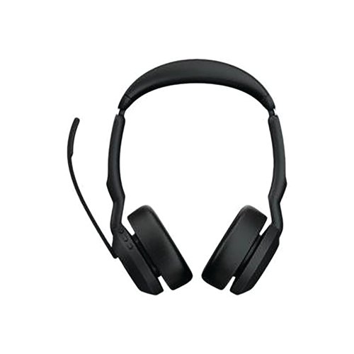 Jabra Evolve2 55 Stereo On-ear Headset USB-C with Charging Stand Bluetooth ANC MS 25599-999-889