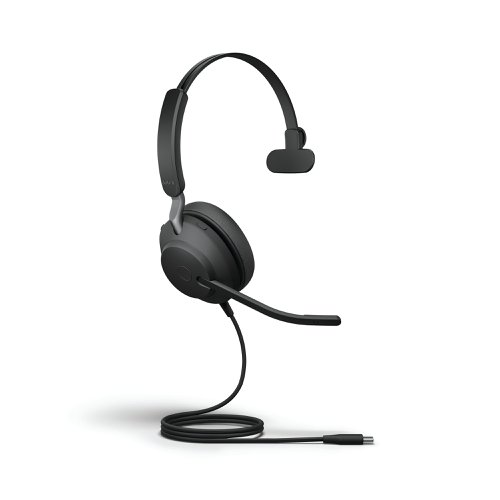 Jabra Evolve2 40 SE Monaural Wired Headset USB-A UC Version 24189-889-999