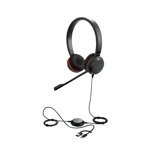 Jabra Evolve 30 II USB C/AUC Stereo Headset 5399-829-369